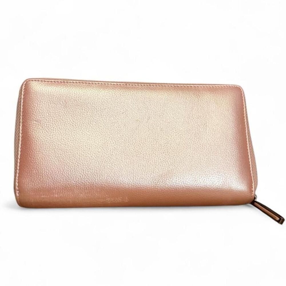 Women's Pink and Gold Wallet